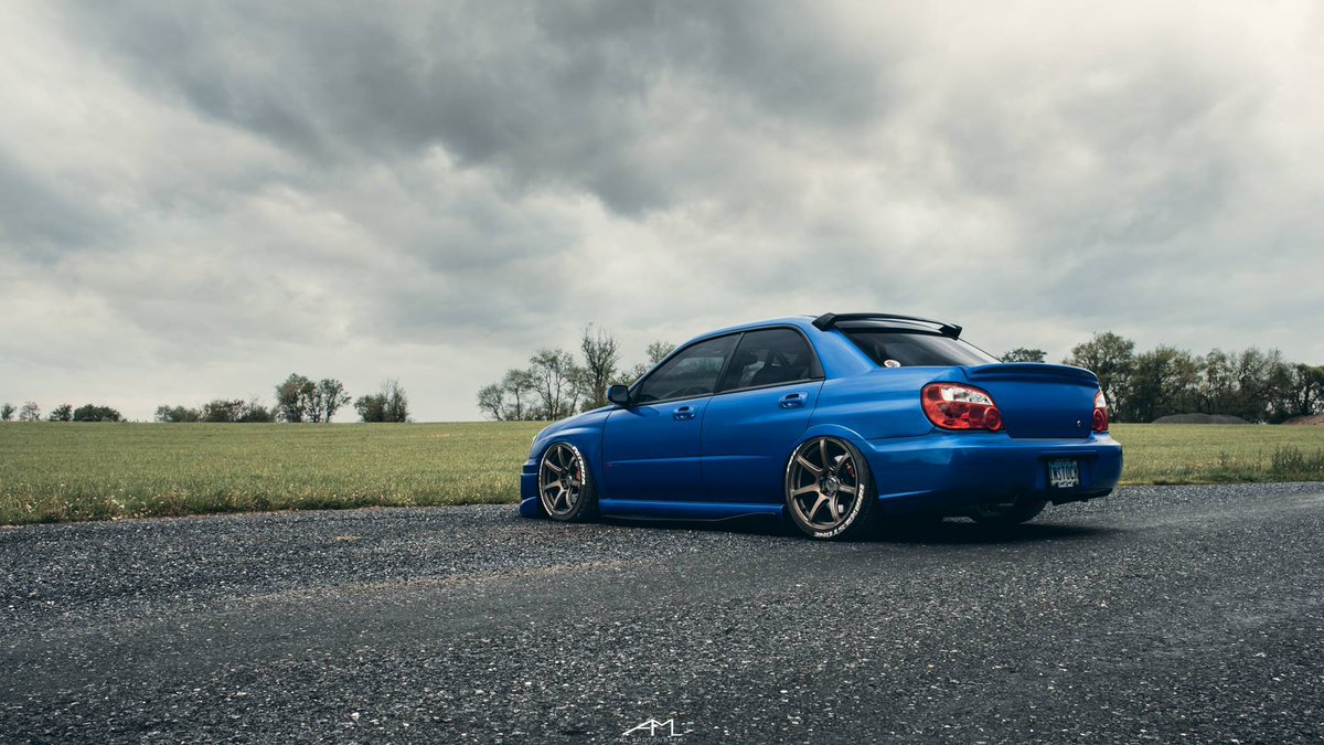 Stanced Subarus can be very hit or miss, but this one is a bullseye.