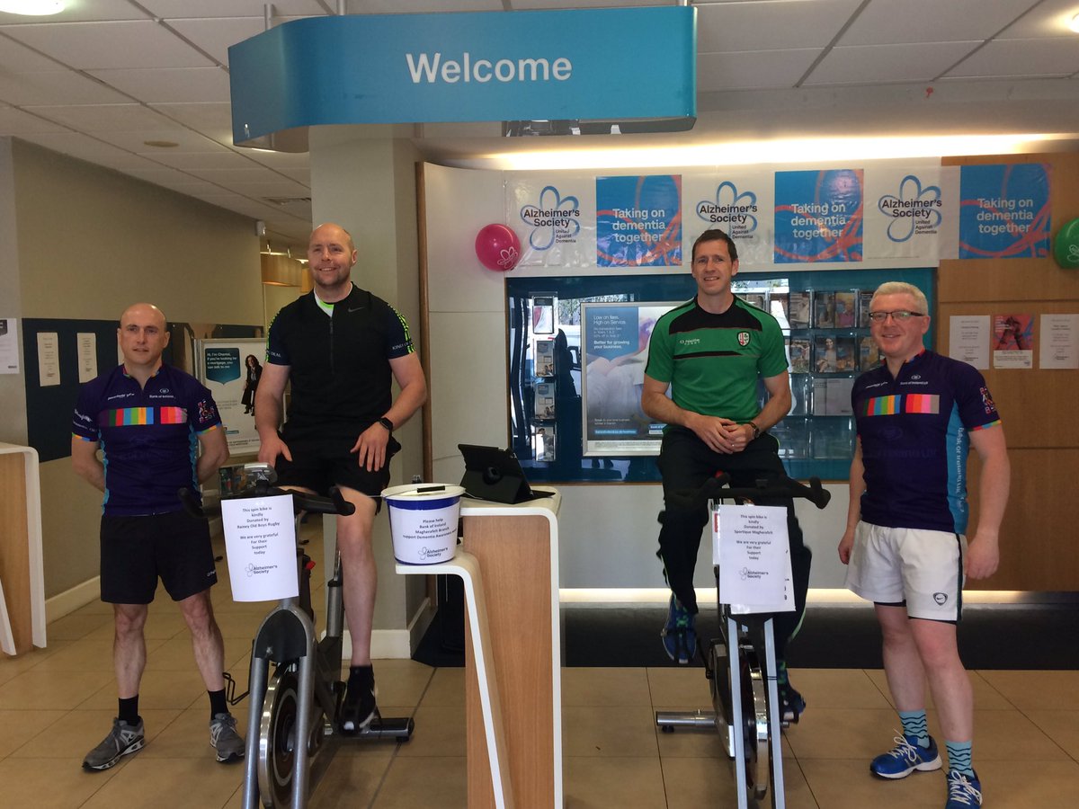 <a href="/MuldoonEnda/">cherry</a> and <a href="/Adolfcoors/">Michael Conlan</a> giving up their time to help raise money for <a href="/alzheimerssoc/">Alzheimer's Society</a> #bankofireland #cyclethon #DementiaAwarenessWeek