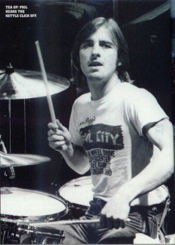 Happy Birthday Phil Rudd. Backbone of AC/DC\s rhythm section. Consummate timekeeper. Dealer in mayhem. 