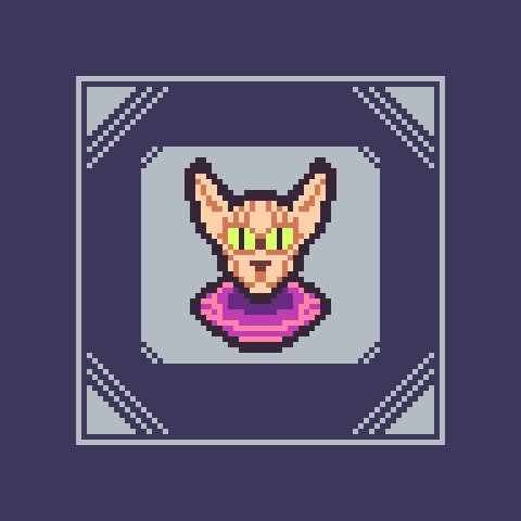 gloart_world's tweet photo. Made a sphinx #cat for #pixel_dailies @Pixel_Dailies
I'd love to have one in the future :D
Palette #MAIL24 (@Hyohnoo)
#pixelart https://t.co/2t0UV2w3pY