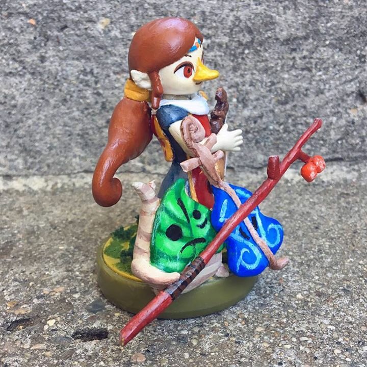 seejaylewis's tweet photo. Medli &amp; Makar -Windwaker #customamiibo ! I think this is my best work yet! Thank you for all the suppport the past year. 💖 https://t.co/JcAHx5UF9j
