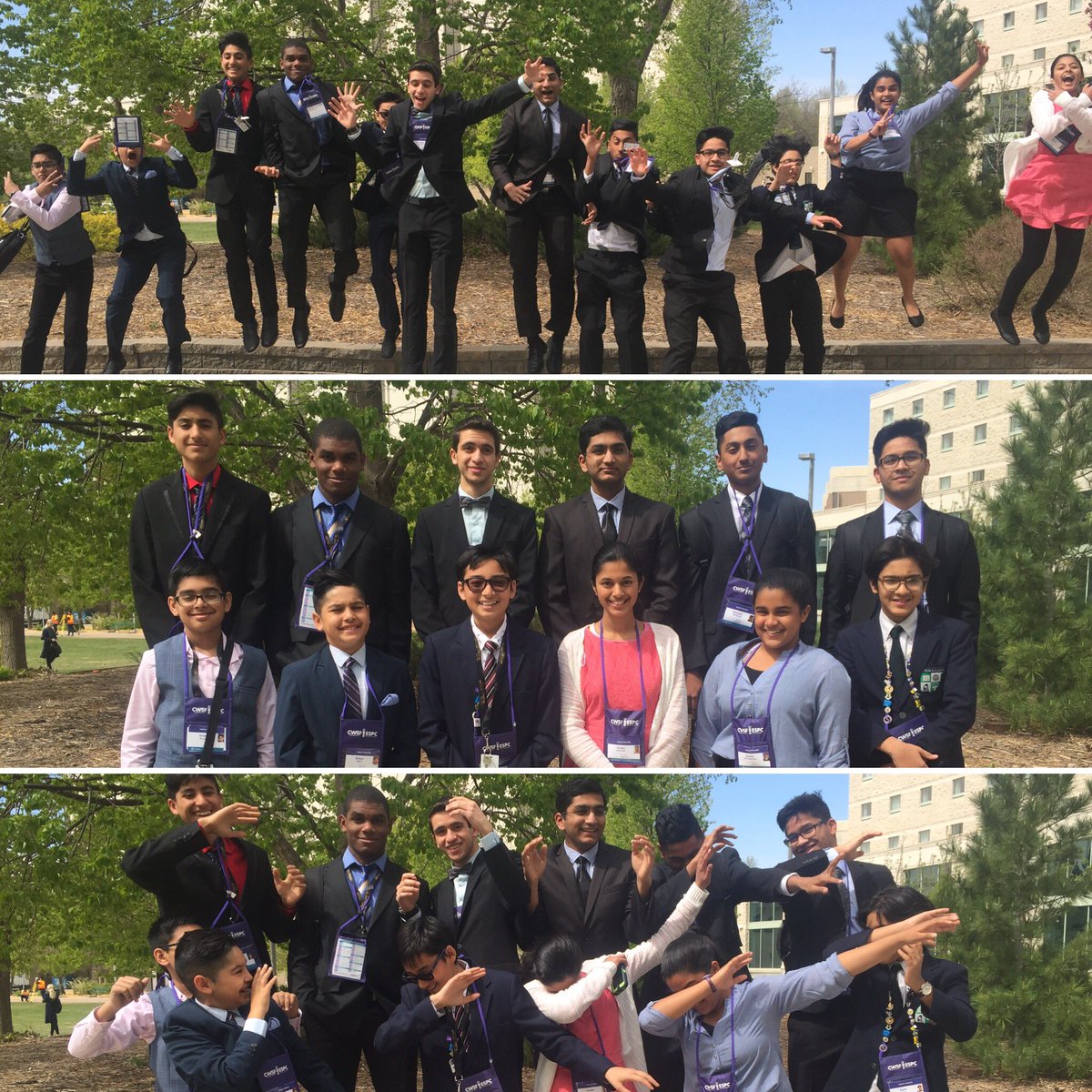 Day6- Awards Ceremony: Peel Team decked out in their finest &amp; headed to @cwsf_ysc awards ceremony <a href="/PeelSchools/">Peel District School Board</a> <a href="/Mentor_TEAM/">Mentor College/TEAM</a> #CWSF2017