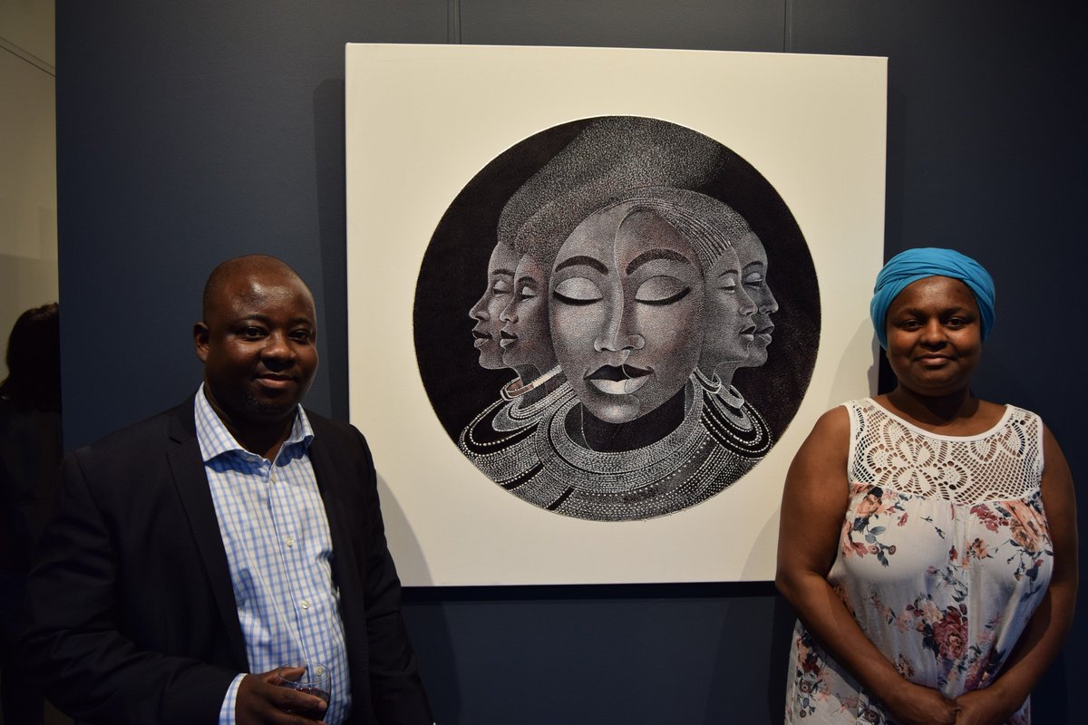 LifeLyneUK's tweet photo. Enjoy a few of our pics from our first exhibition - 'HUMANITY' #Willesdenlibrary #Art #London #African17 https://t.co/1vklcmNofO