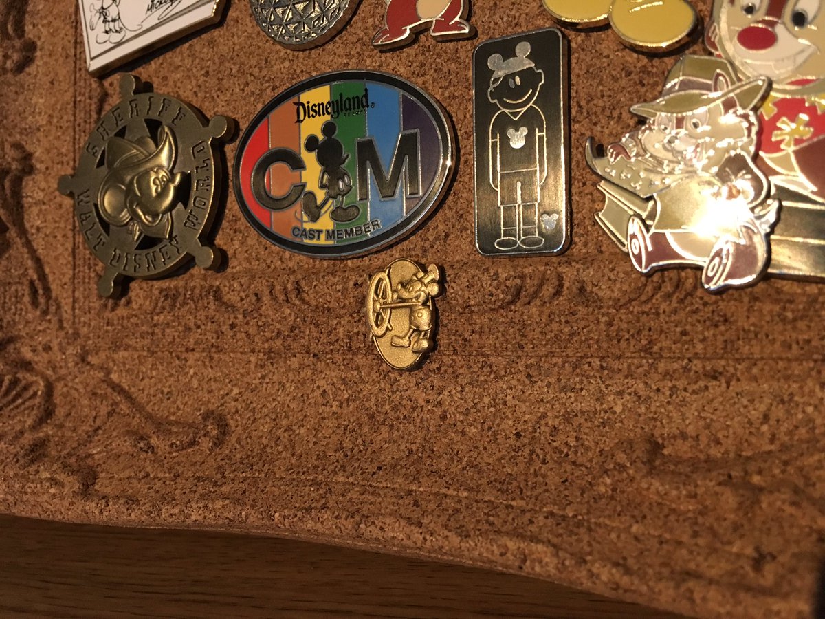 hashtag_matt's tweet photo. Woohoo! My mini pin board collection is complete! #DisneyPins #PinTrading #CastExclusive #DisneyParks https://t.co/LutYxVdcDR