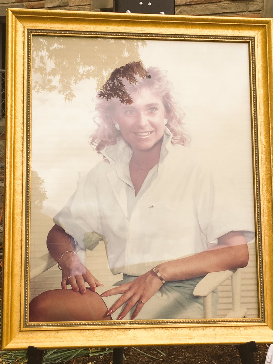 ConcordiaSem's tweet photo. This photo of Kristine Kay Hasse will hang in the renovated library named in her honor. #librarygroundbreaking https://t.co/E61lJu4BEa