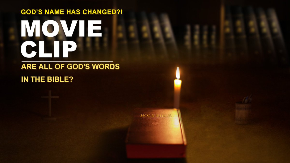 churchAlmighty's tweet photo. Are all of God's Words in the Bible?
#Gospel #Movie #Mystery #Film
https://t.co/ztakyuO1DW https://t.co/ZhSbtNEQmv