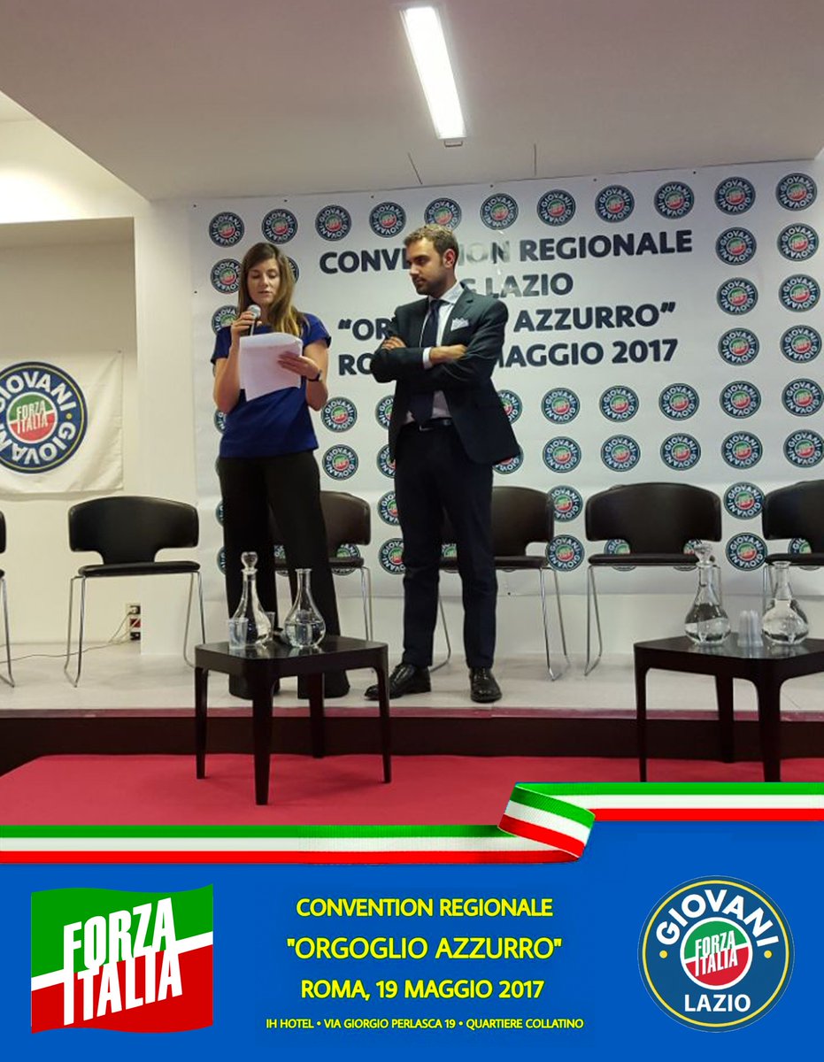 idee_italia's tweet photo. La nostra coordinatrice nazionale @AngieCalabria legge il messaggio del Presidente #Berlusconi ai giovani di @forza_italia @FI_Giovani https://t.co/NpGZYTPGcy