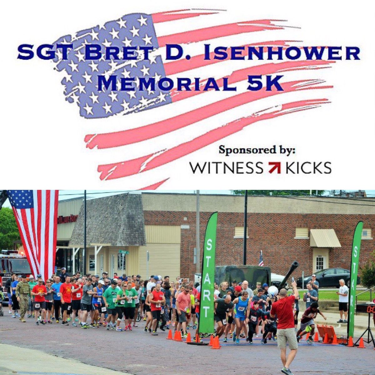WitnessKicks's tweet image. Witness Kicks is proud to sponsor the SGT Bret D. Isenhower Memorial 5K! See you tomorrow runners! ↗️
It's #MoreThanShoes ↗