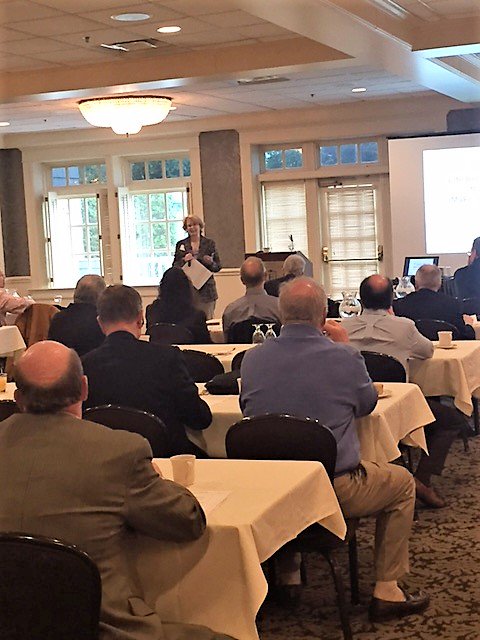 DBSLifemark's tweet image. DBS&apos; in-house Business Development Director Terri Getman spoke to a full house at today&apos;s quarterly meeting. #successstories #AdvisorTools