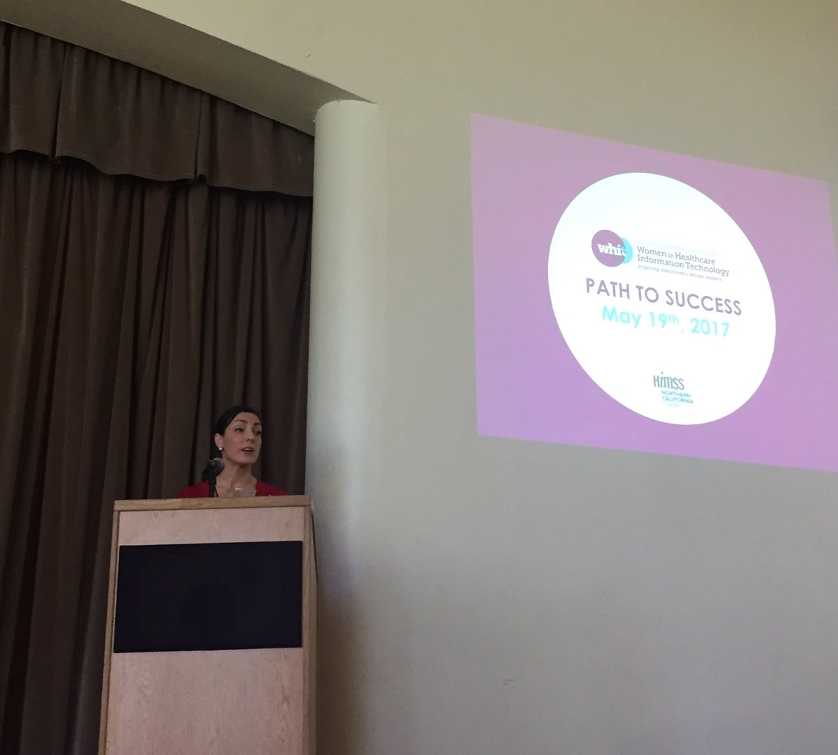 klundberg's tweet photo. Thrilled to represent @RHstrategic today at the @WomenInHealthIT Path to Success event. Inspired by the journey and impact of @nic_fisher! https://t.co/VNZ3y3ZxrJ