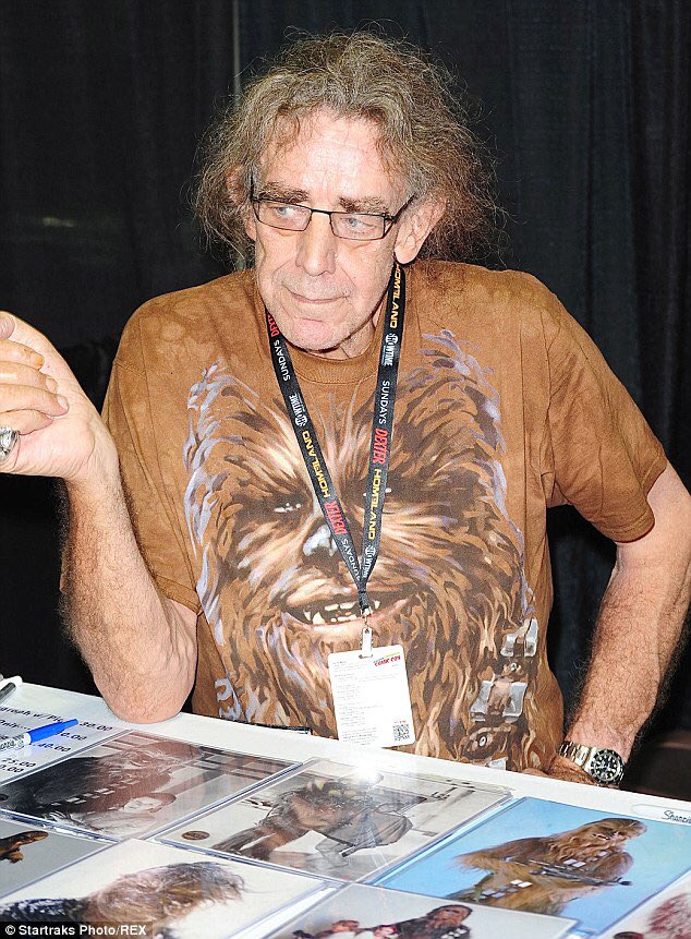    Happy birthday to the amazing Peter Mayhew! ¡Feliz cumpleaños   