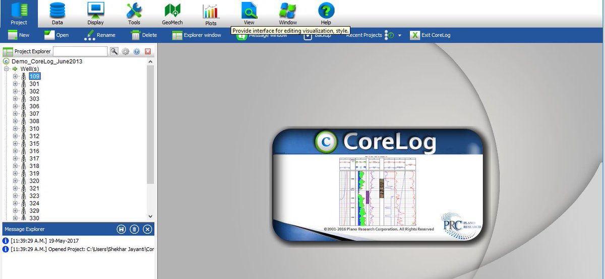 PRC_Software's tweet photo. Log Log Land...Get to the core of petrophysical analysis with #CoreLog.. accurate, easy to use, and cool interface #petrophysics #logging https://t.co/QlVLm5yX1n