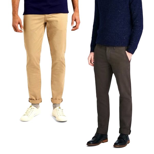 ADClothing1's tweet photo. Adding chinos to your wardrobe creates options. Dressed up with loafers or rolled up &amp; dressed down with trainers, chinos are an essential! https://t.co/6VobBquhYD