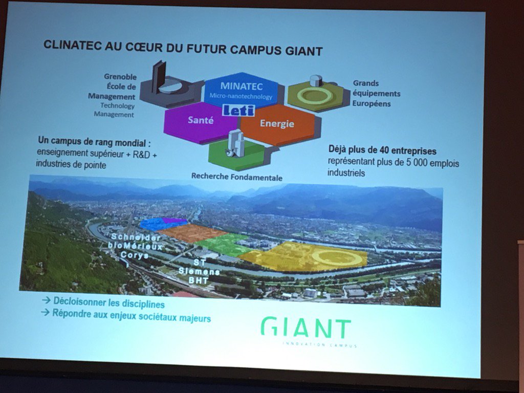 Bernard_Spitz's tweet image. Formidable présentation de #Clinatec au seminaire @La_ROAM @FFA_assurance @olivierveran #Grenoble