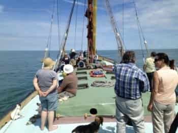 GretaBarge's tweet photo. Greta is now back in Whitstable Harbour. We shall soon be publishing scheduled sailing dates on our website https://t.co/VL5P2Dv1Yr https://t.co/cjbukutIem