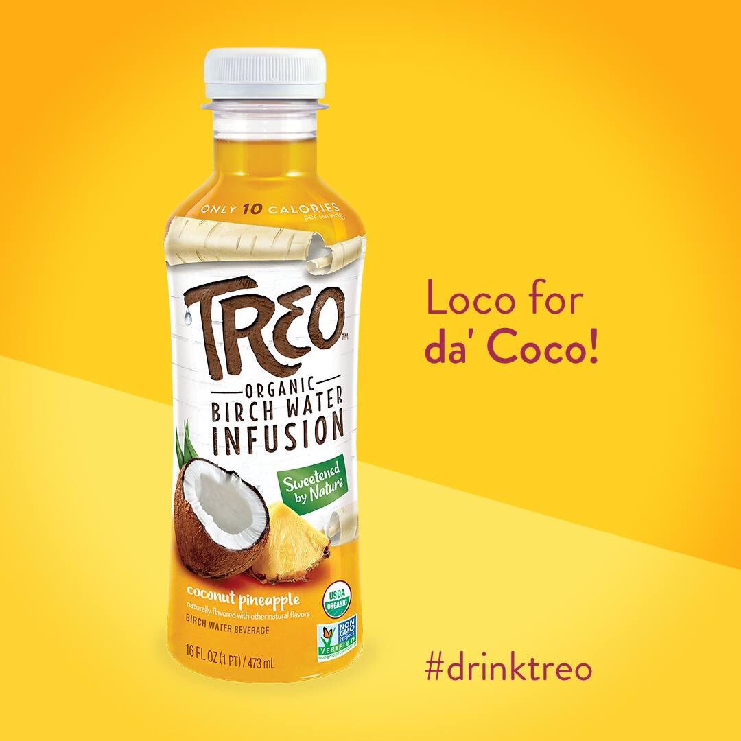 Go big or go home. TREO is an is a organic, hydrating beverage bursting with bold flavor!