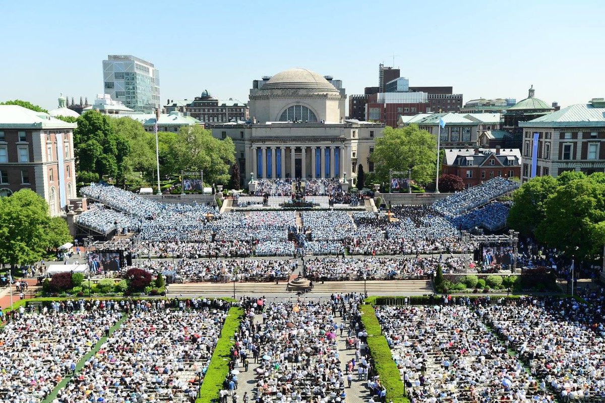 The <a href="/columbia/">Columbia University</a> University Commencement Ceremony, of the 263rd academic year, was held on May 17: bit.ly/2pTFI0X.#Colum…