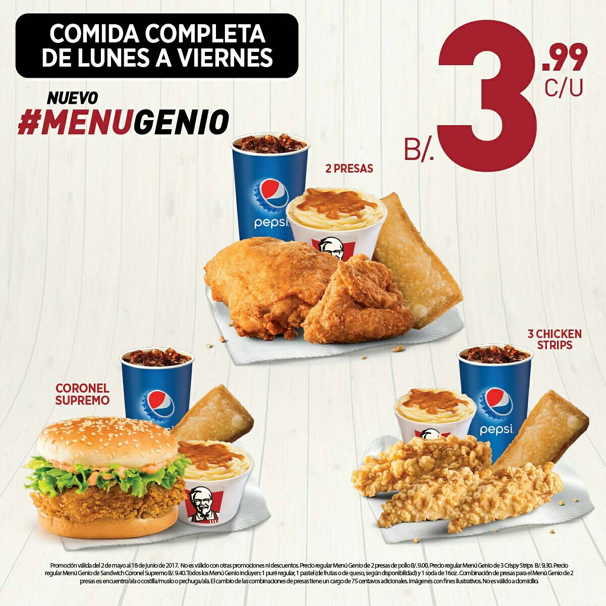 Álbumes 96+ Foto Pollo Kfc Menu Y Precios 2021 Actualizar