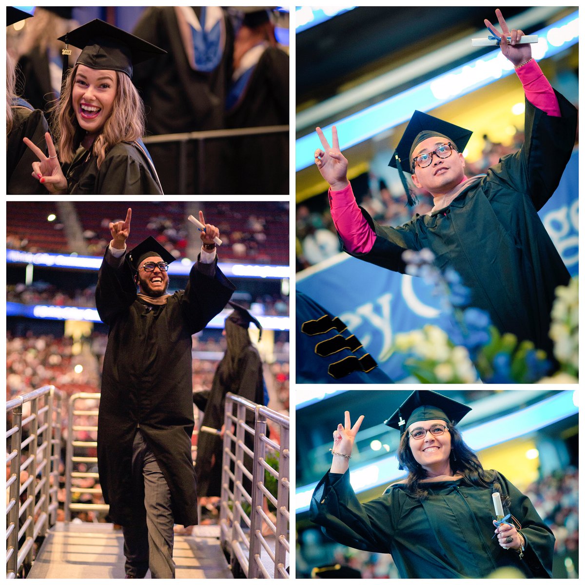 BerkeleyCollege's tweet photo. That #FridayFeeling! Who's ready for the weekend? π#FBF #BerkeleyGrad2017 https://t.co/X2iRclAAmy