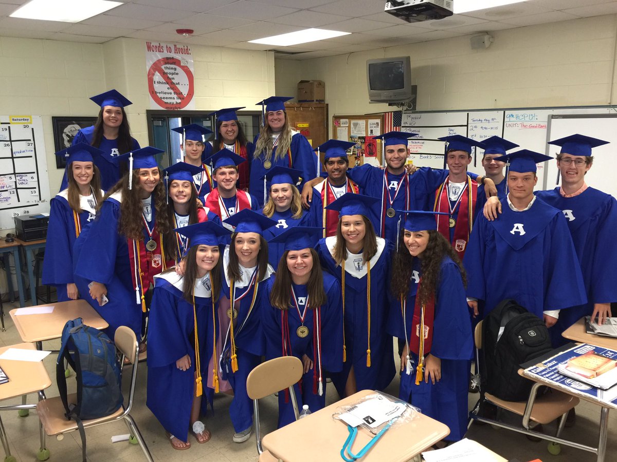 Graduation is almost here! Key Club cords are proof of over 280 volunteer hours this year. #Keyclubinternational