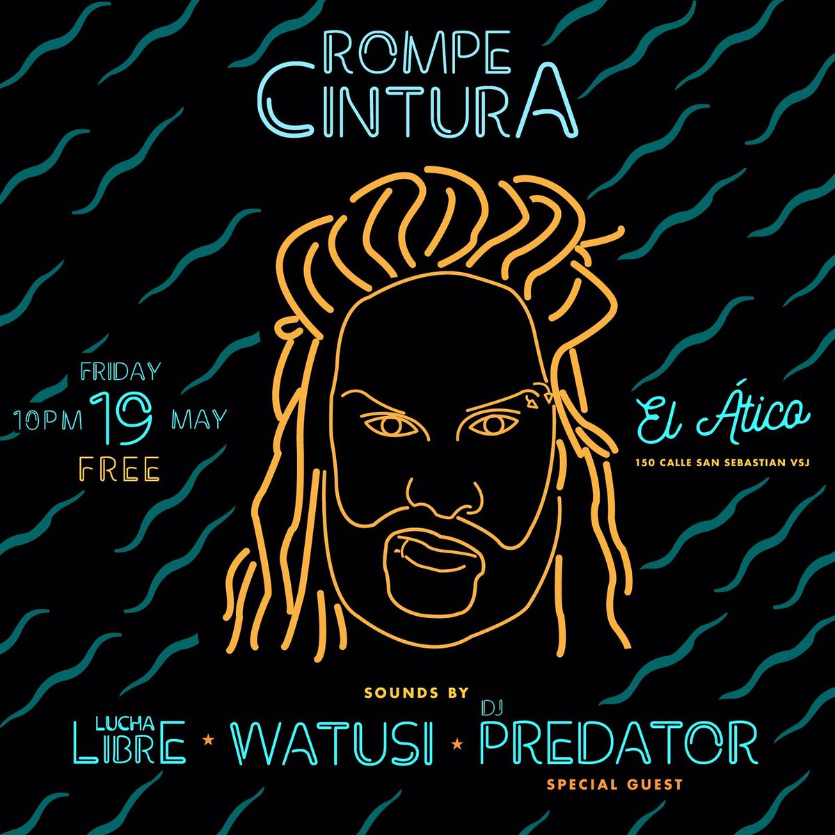 djpredatorpr's tweet photo. Viernes 19 de Mayo tengo DOS (2) paries. 
7PM -  #UpInSmoke que v... #UpInSmoke #Dwella  https://t.co/hpmdjsgO12 https://t.co/FQWwBgT2N6