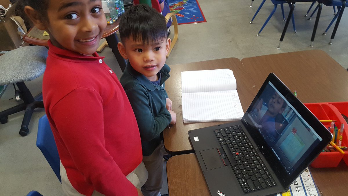 agcs_kinder's tweet photo. Today we used our How-To writing skills to teach PreK students some of our Kindergarten routines! @rentonprep @MicrosoftEDU @MSLearning https://t.co/iu8tEp6Qz7