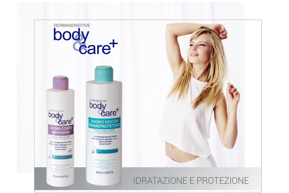 dermasensitive's tweet photo. Combo idratazione e protezione per la tua pelle: 
Crema Corpo Idratante e Bagno Doccia Dermoprotettivo Body&amp;Care di Dermasensitve 🌸 https://t.co/F3slEv5wq6