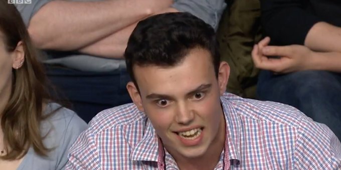 Image result for question time audience member