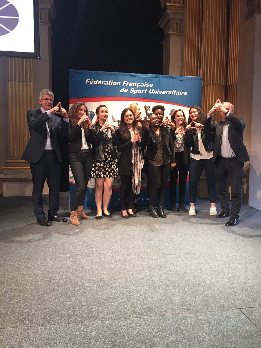 À la Mairie de <a href="/paris/">Paris</a> pour la remise des prix aux champions du sport universitaire <a href="/Academie_Paris/">Académie de Paris</a>. Le <a href="/CrousParis/">Crous de Paris</a> les félicite ! #Paris2024