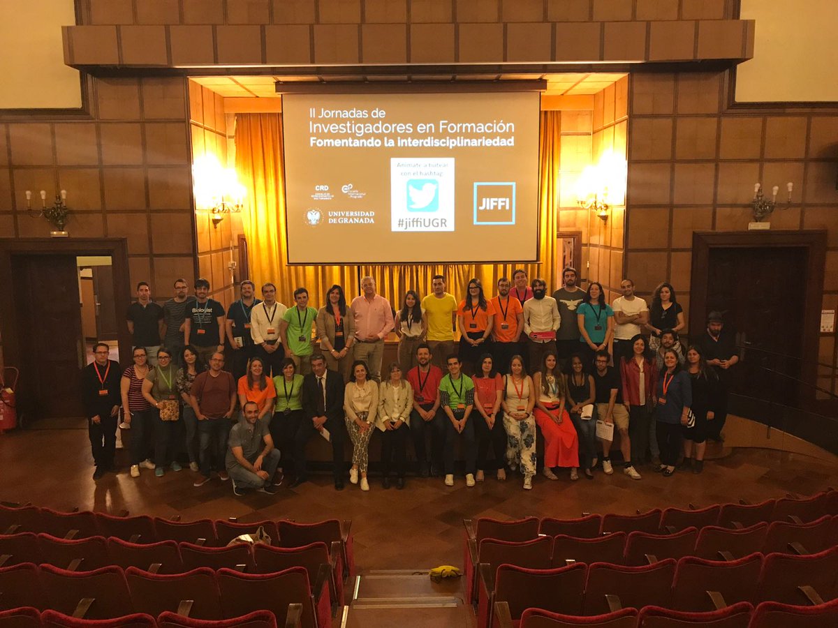 JiFFi_UGR's tweet photo. Con esta foto damos por concluidas las #jiffiUGR 🙂
Y tenemos 3 cosas importantes que deciros: 
1⃣ Gracias 
2⃣ Gracias 
3⃣ ¡Muchas gracias! https://t.co/3VEr343Vsj