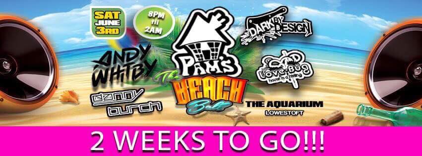 2 WEEKS TO GO!!! <a href="/PamsHouseUK/">PamsHouse©</a> <a href="/TheAquariumLive/">The Aquarium</a> <a href="/DJANDYWHITBY/">Andy Whitby</a> <a href="/darkbydesign666/">DarkByDesign</a> <a href="/DJFunkyToast/">Gavin Barker</a> <a href="/DjDannyBurch/">Danny Burch</a> @Nelpindj <a href="/cypher1980/">cypher</a> #PamsHouse