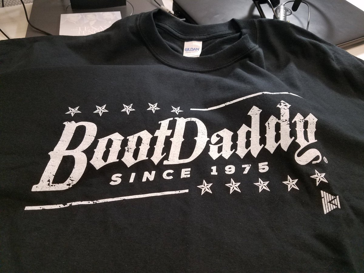 Tabithajade's tweet image. Look what I got today! #BootDaddy @TheTexasTenors @PFI_Western @TTTFanClub @JCFisher7 #TTTRise #Newmusic #HappyWeekend #TTTFCLoves