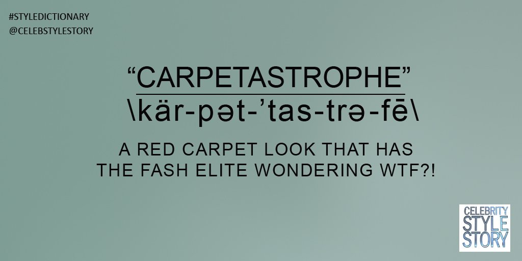 CelebStyleStory's tweet image. When your on the carpet, it could go either way. #StyleDictionary