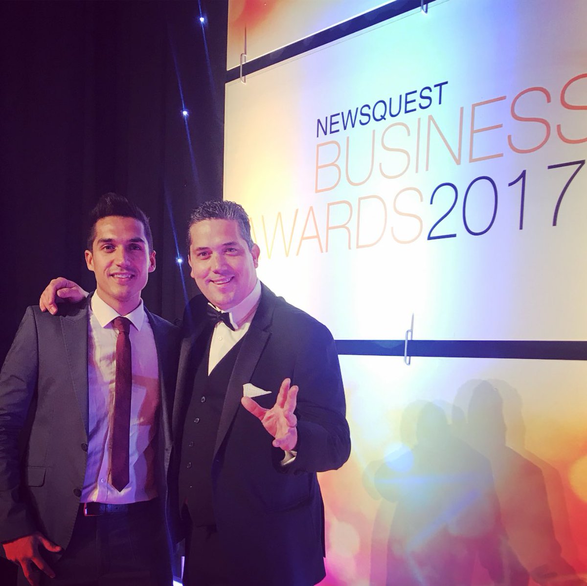 Idreissofficial's tweet photo. Great to work with the very talented @Michaeljfitch this evening at the Essex Business Awards https://t.co/LhrrNIY9ke