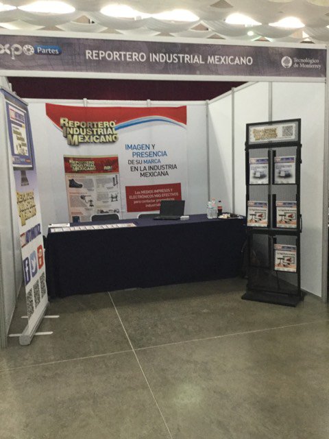 ExpoPartesSL's tweet photo. #ReporteroIndustrialMexicano está en #ExpoPartesSLP2017 ¡Búscalos en el stand #53 ! https://t.co/slCG9dDYOI