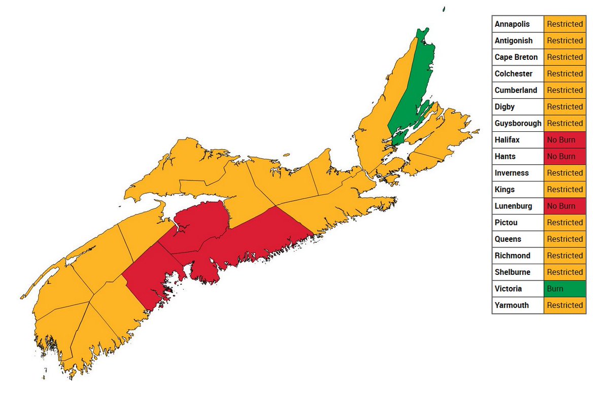 Burn Area Map