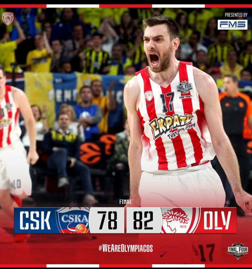 stephiem89's tweet photo. #F4Glory  #OlympiacosBC #Finalagain https://t.co/uzRx6yvkc7