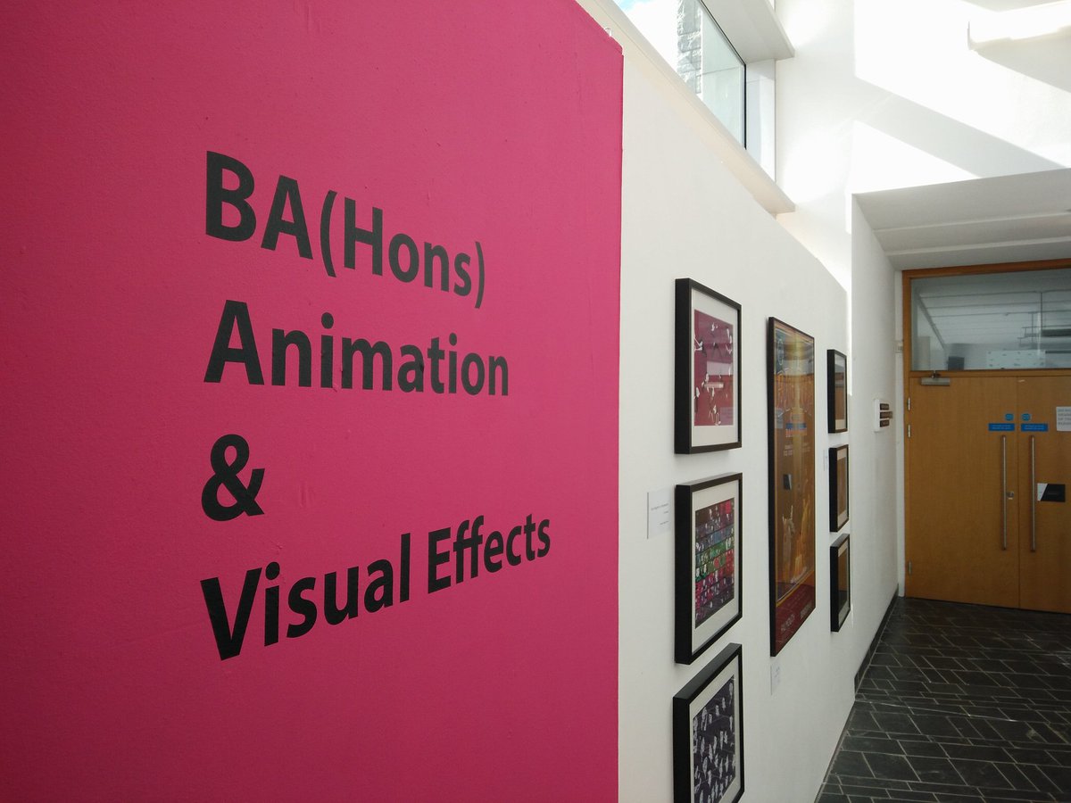 Merlin_Mallard's tweet photo. Degree show looks amazing with all the films work and posters framed! https://t.co/5MXNqPftf8