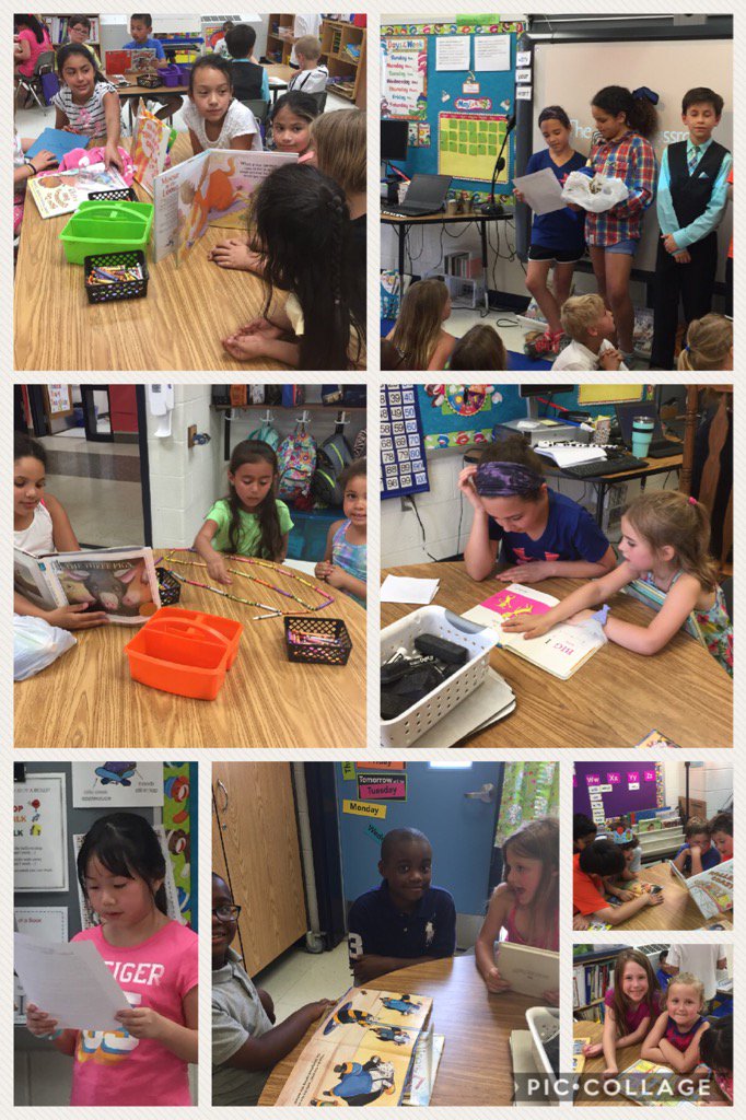 materarachel's tweet photo. Reading buddies is always fun! Thanks @SuperK1415 for having us! #tolbert17 https://t.co/ztAM4ZQjrA