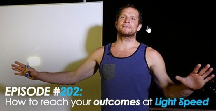 thebookkahuna's tweet photo. How to reach your outcomes at Light Speed! Daily Shortcut Episode 202: Click here:  https://t.co/HntLoe6WPO https://t.co/U7YhsZy0CW