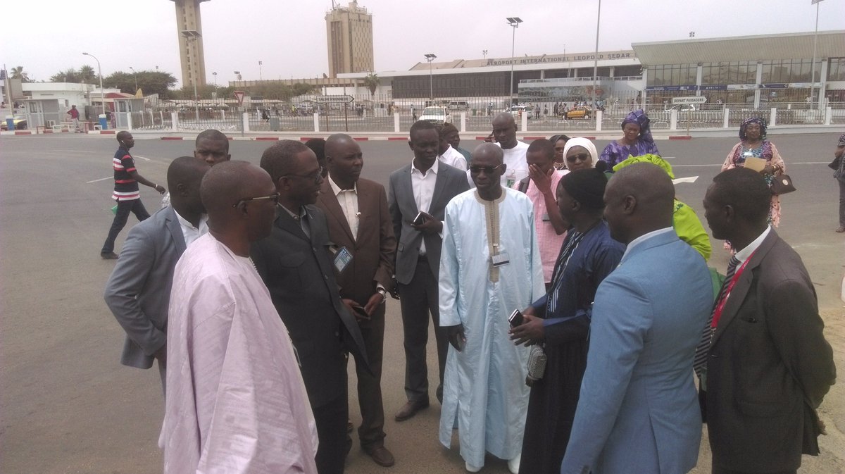 Visite du Président de <a href="/unacois_jappo/">UNACOIS JAPPO</a> à Agence des Aéroport du Sénégal (ADS) dans le cadre d'un partenariat et la revue les chantiers.