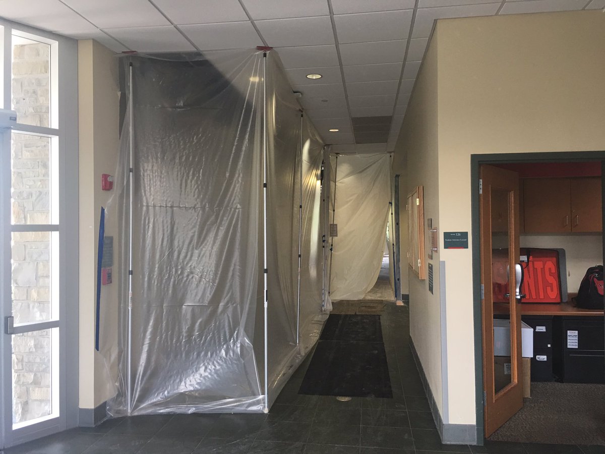 MaryvilleU's tweet photo. Donius University Center renovations 

🚧#MUSummerConstruction https://t.co/nrsxHsxnYc