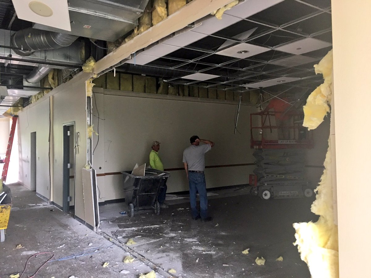 MaryvilleU's tweet photo. Donius University Center renovations 

🚧#MUSummerConstruction https://t.co/nrsxHsxnYc