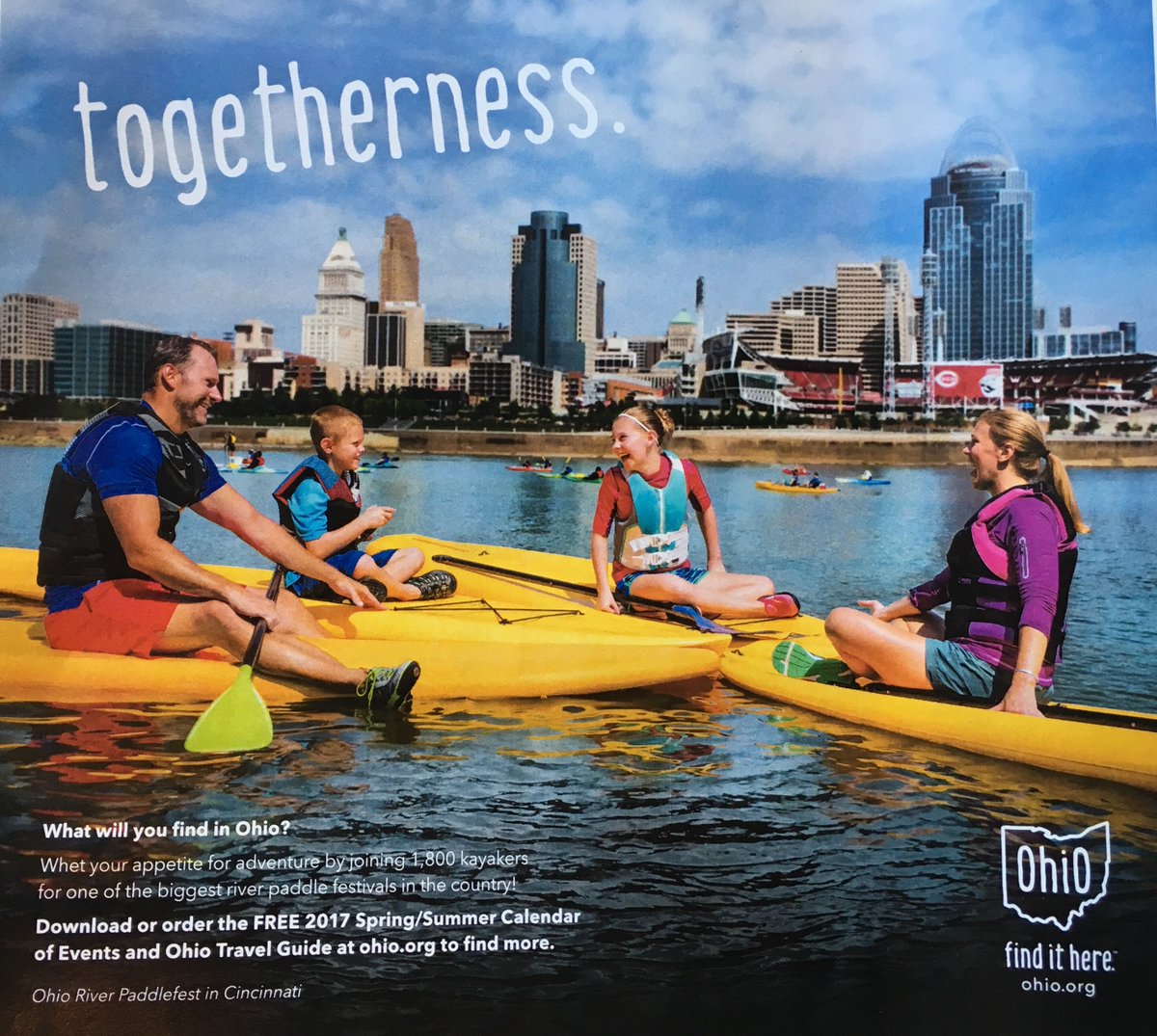 ThePiperHawkins's tweet photo. My family and I loved the Ohio River Paddlefest! Download your free Ohio events calendar at https://t.co/f6uXmwkLnc. @OhioFindItHere https://t.co/cieNtyS6ZF