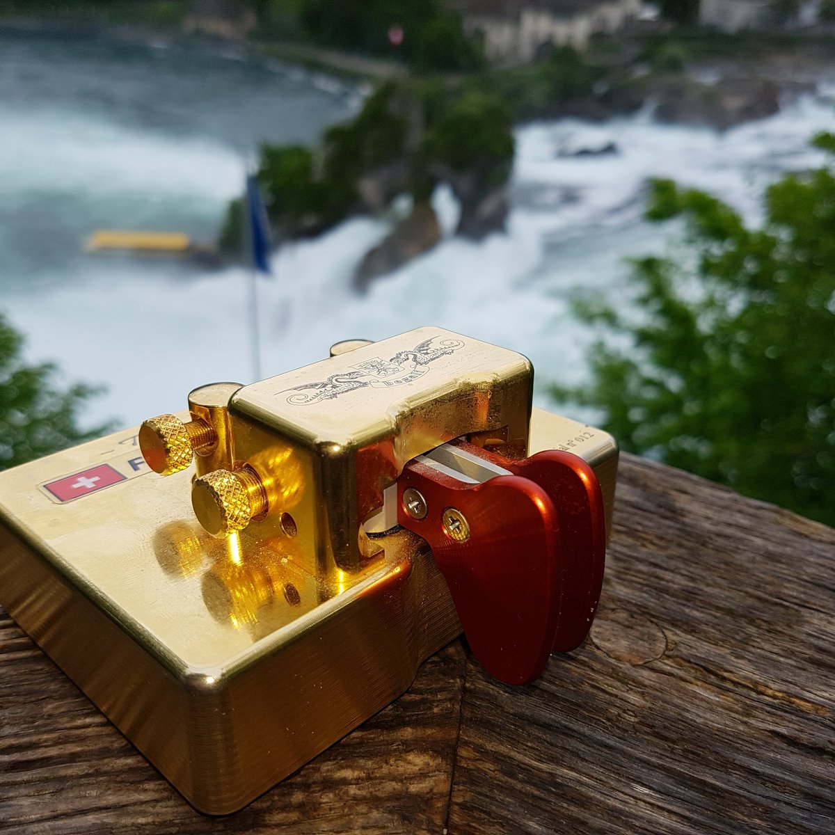 Morse-key on holiday in Switzerland 🇨🇭