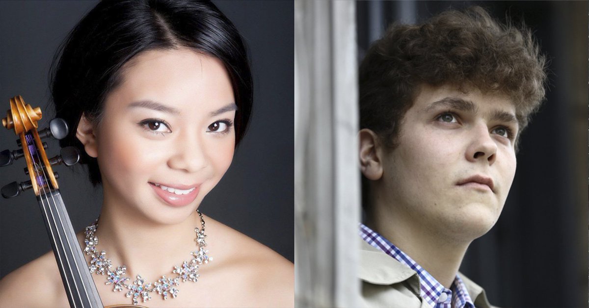 yalemusic's tweet photo. Meet #YSM's new artist diploma candidates, violinist Sirena Huang and pianist Szymon Nehring! Read more: https://t.co/Qf5q36it4w #insideYSM https://t.co/XdZg4V5jim