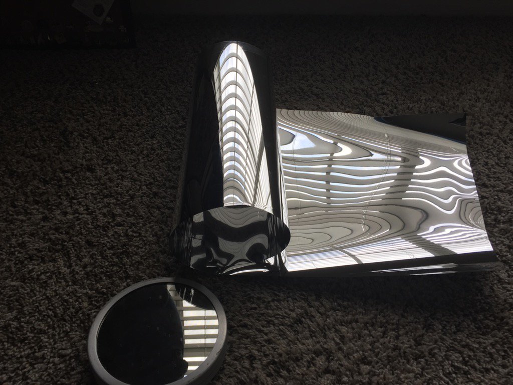JSCAstronomy's tweet photo. Want to learn how to make a solar filter with aluminized mylar or other solar safe film? Come to out June meeting! https://t.co/pPG8FgYHoz