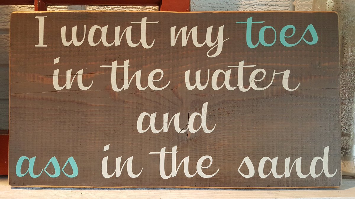 RedsRusticSigns's tweet photo. Custom order delivered. We can make you a custom sign. Contact us! @Mogedos #signs #beach #lake #sunshine #redsrusticsigns https://t.co/MNn0Z2bUjO