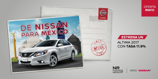 ¿Impresionado? #NissanALTIMA 2017 con un año de seguro gratis, enamórate de su diseño: goo.gl/E7aI9R