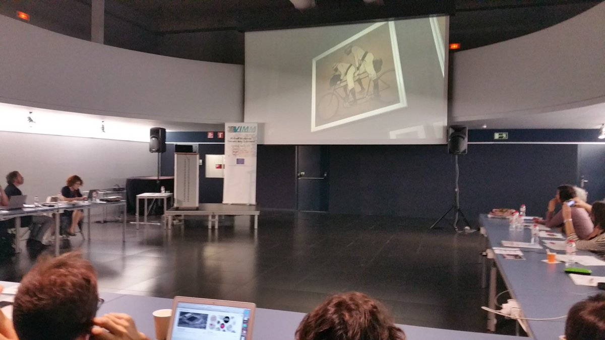 MuseuNac_Cat's tweet photo. Presentada la web i #app participativa @UVisitors amb obres de la nostra col•lecció a la reunió europea #TA5ViMM a @UPFBarcelona https://t.co/6Jxc9fI3f4